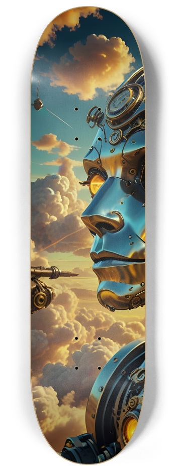 The Contemplation Machine #1 #1 8-1/4 Skateboard Deck