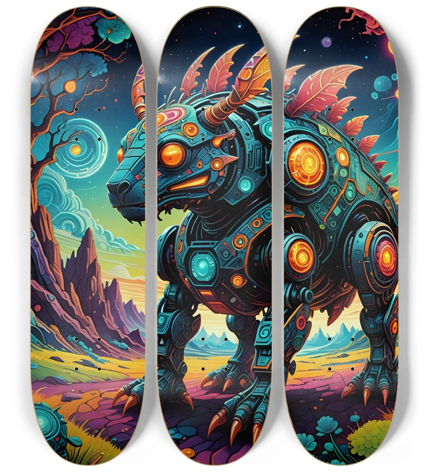Sci-Fi #5 3 Deck Wall Series