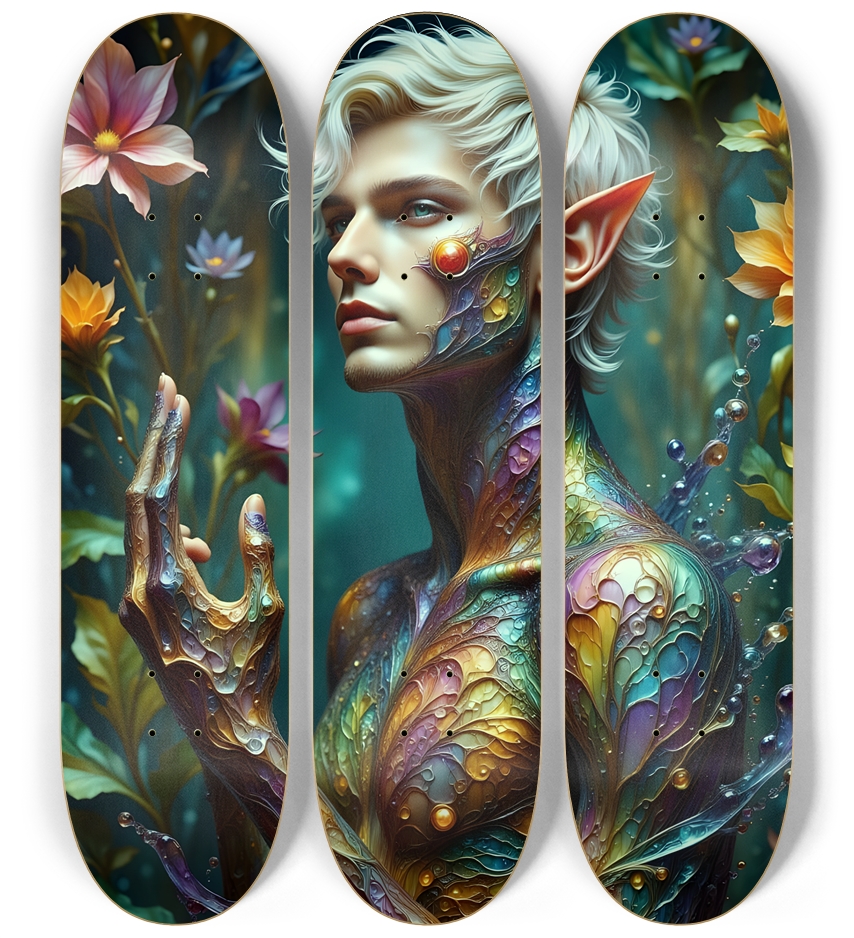 The Elf Prince - Bleach Blonde #2 3 Deck Wall Series