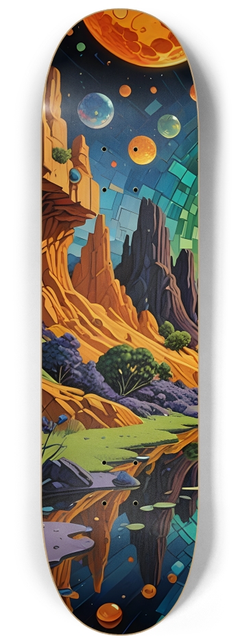 Sci-Fi #6 #1 8-1/4 Skateboard Deck
