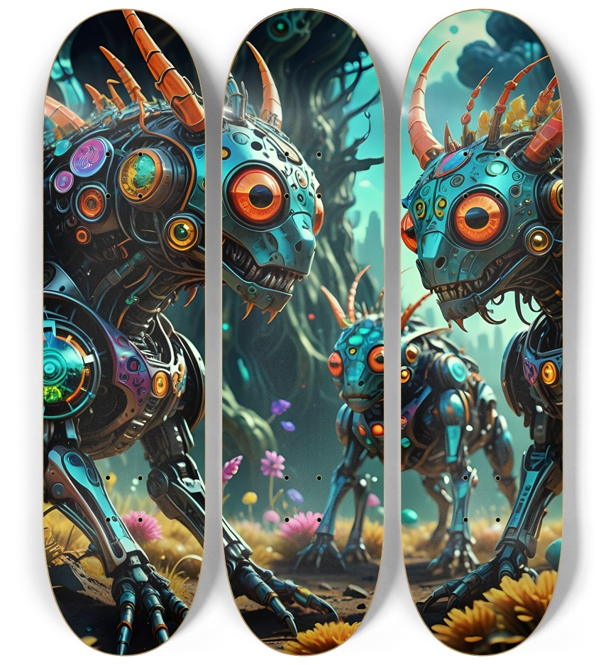 Sci-Fi #19 3 Deck Wall Series