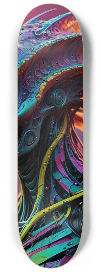Sci-Fi #7 #2 8-1/4 Skateboard Deck