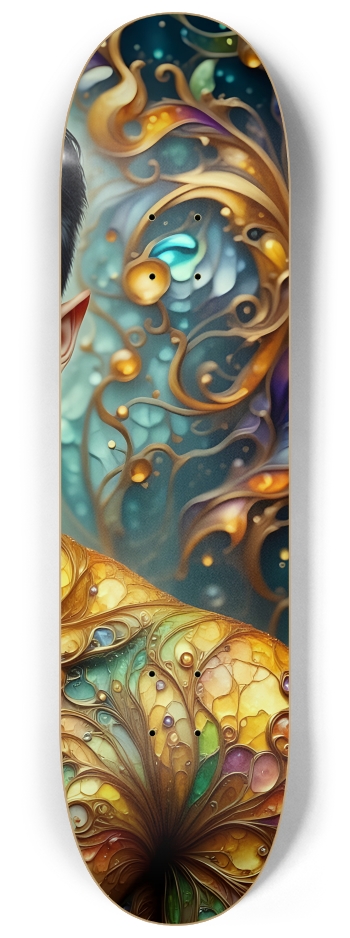 The Elf Prince - Brunette #22 #3 8-1/4 Skateboard Deck
