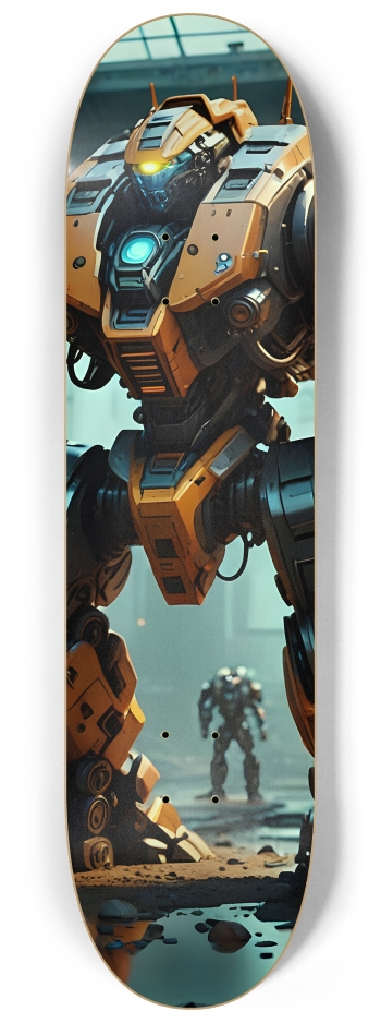 Battlebot #4 #2 8-1/4 Skateboard Deck