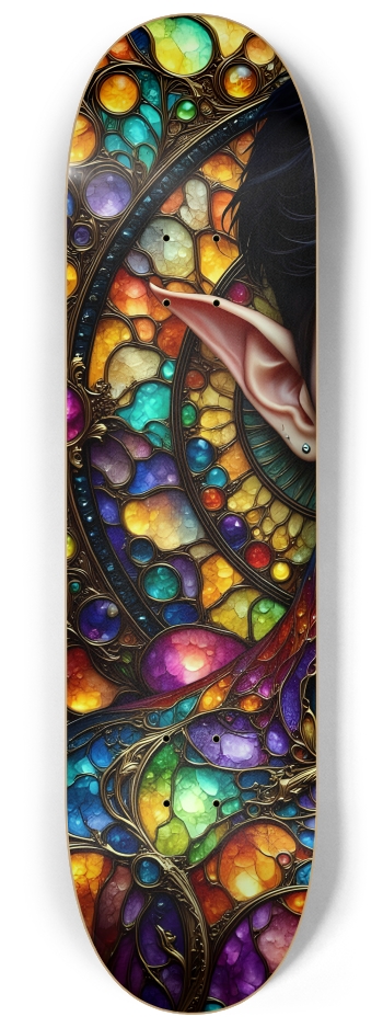 The Elf Prince - Brunette #7 #1 8-1/4 Skateboard Deck