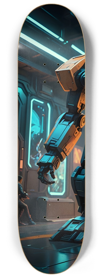 Battlebot #1 #1 8-1/4 Skateboard Deck