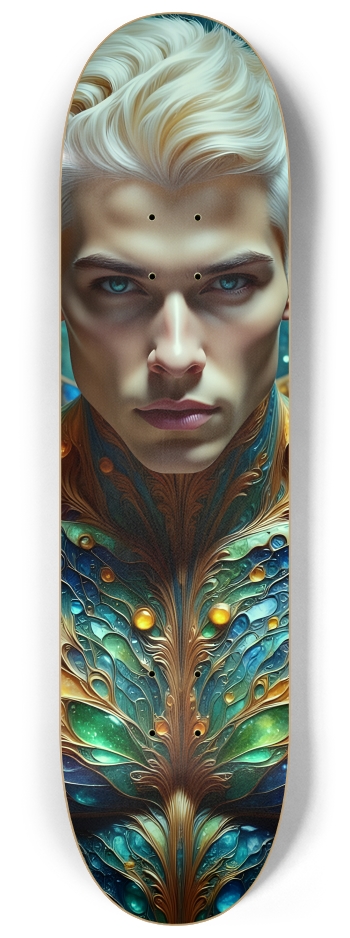 The Elf Prince - Bleach Blonde #1 #2 8-1/4 Skateboard Deck