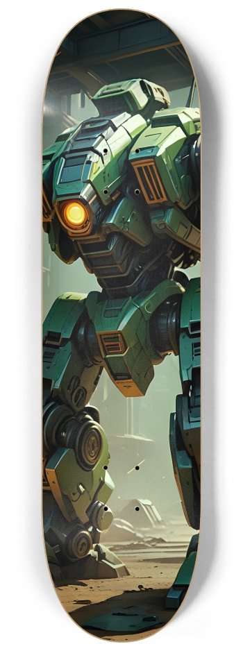 Battlebot #6 #2 8-1/4 Skateboard Deck