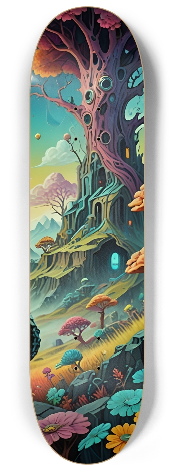 Sci-Fi #18 #3 8-1/4 Skateboard Deck