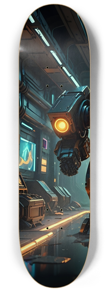 Battlebot #3 #1 8-1/4 Skateboard Deck