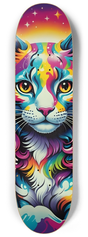 Neon Airbrush Feline #1 #2