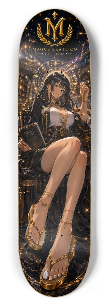 Magus Skate Co "Lawyer Mage" 8-1/2 Skateboard Deck