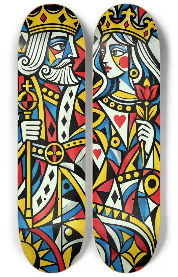 Face Cards 2 Deck Wall Series