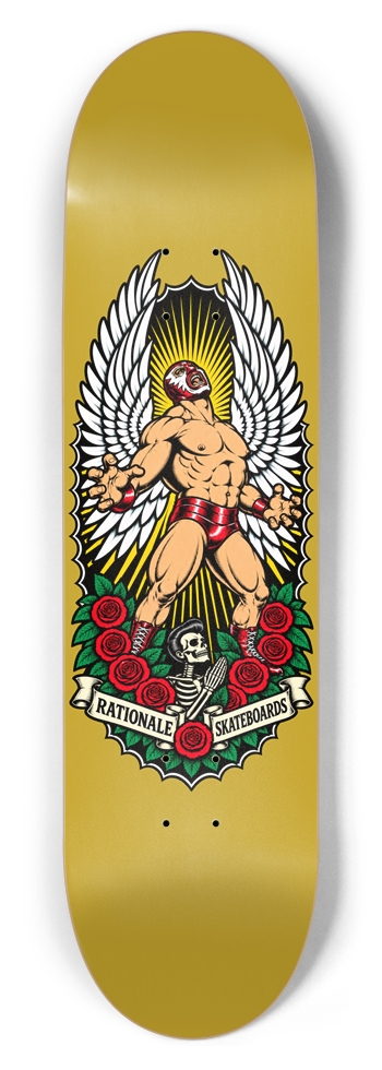 Lucha De Guadalupe 8.5" Gold