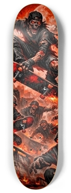 Zombie Skate Apocalypse skateboard deck