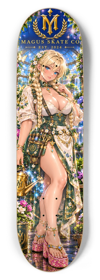 Magus Skate Co "Gardener Mage" 8-1/2 Skateboard Deck