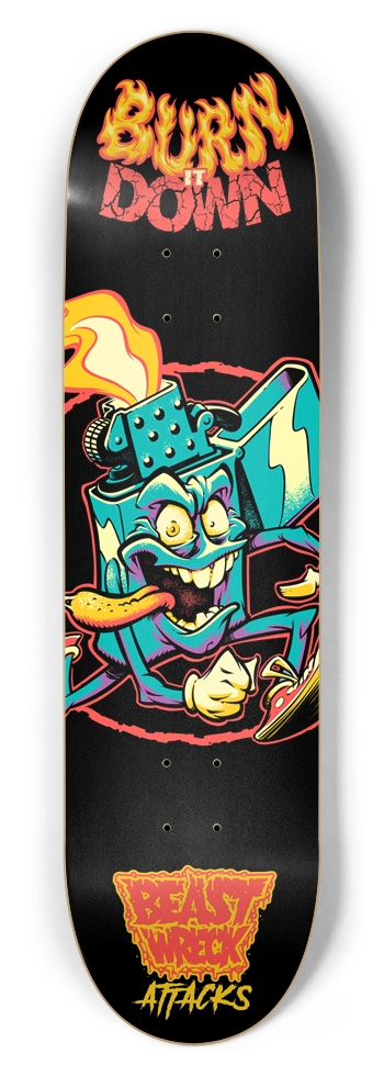 BURN IT DOWN 8.5" Deck