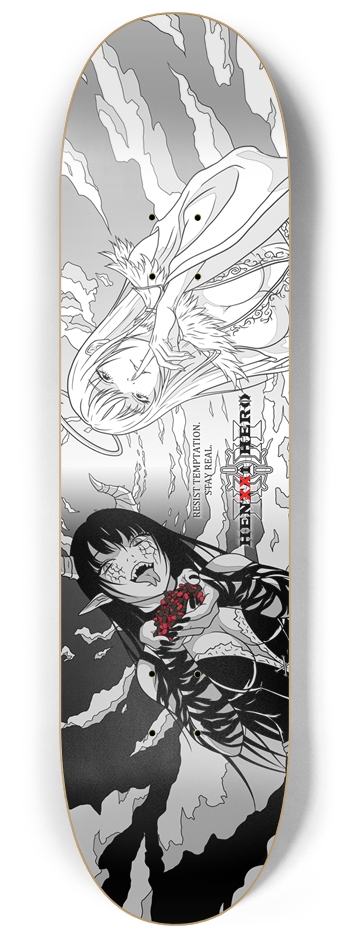 Resist temptation 8.25 8-1/4 Skateboard Deck