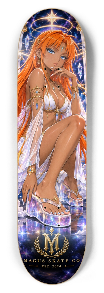 Magus Skate Co "Light Worker Mage" 8-1/2 Skateboard Deck