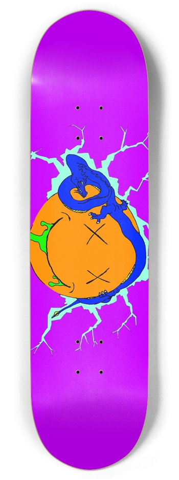 Wyrmphones Deck by ELECTROWYRM Twin Tail 8.375