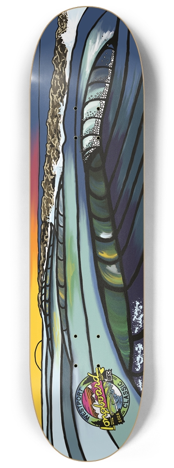 Westport Longboard Classic 8-1/4 Skateboard Deck