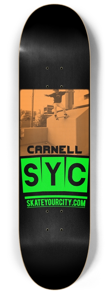 SYC Aaron Carnell 8.25" 8-1/4 Skateboard Deck