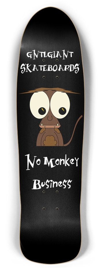 No Monkey Buisness Rocket Black