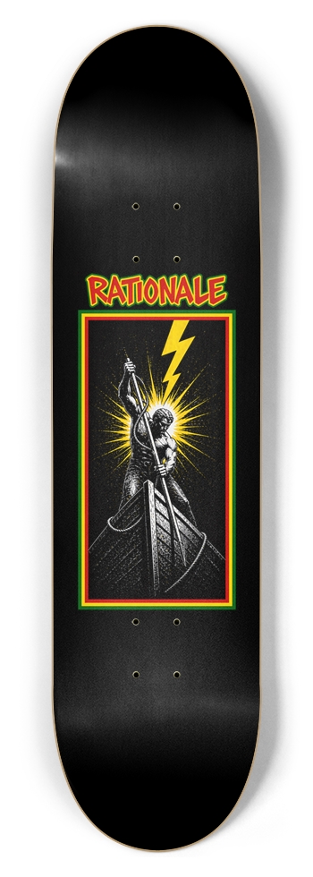 PMA 01 Whaler 8.5" Black 8-1/2 Skateboard Deck