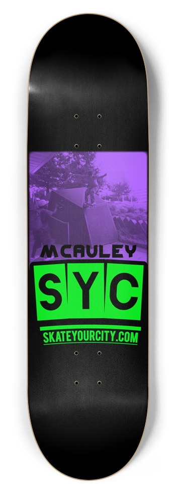 SYC Josh McAuley 8.75" 8-3/4 Inch Skateboard