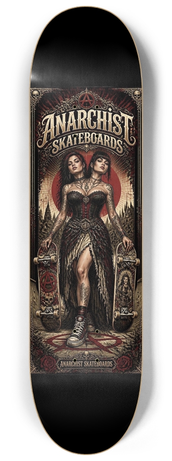Double Trouble  8-1/4 Skateboard Deck