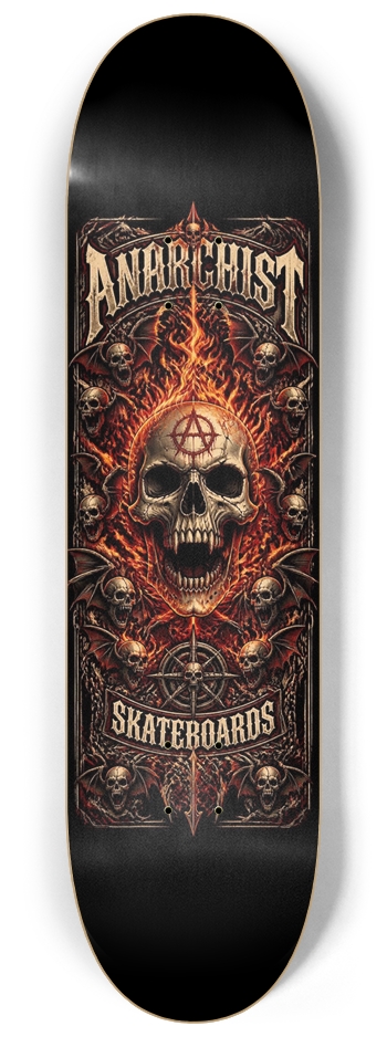 In The Flames 3 8-1/4 Skateboard Deck