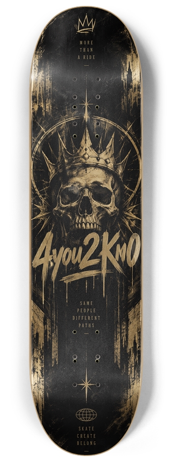4you2Kn0 Deck 8-1/4 Skateboard Deck