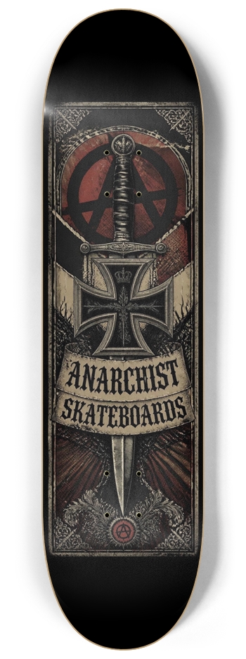 Iron Cross 8-1/4 Skateboard Deck