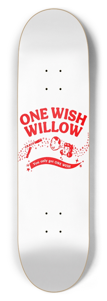 One Wish Willow | Obsession 2026 8-1/2 Skateboard Deck