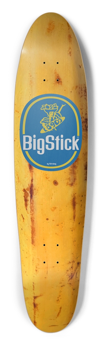 ©BigStick Banana Longboard Shape