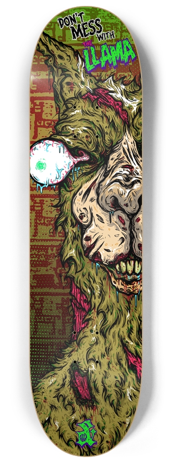 Llama 2.0 8-1/4 Skateboard Deck