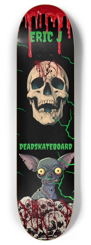 ERIC J PRO DEADSKATEBOARD KILLER DOG