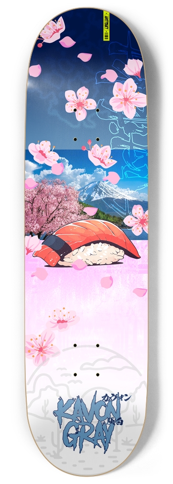 Sakura Afterglow (Kavon Gray Pro Model) 9 Inch Skateboard