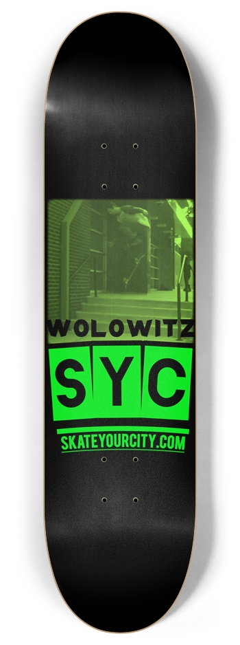SYC Zach Wolowitz 8" 8 Inch Skateboard Deck