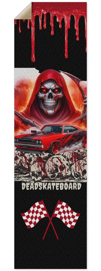 DEADSKATEBOARD GRIPTAPE 9 x 33 Inch Griptape