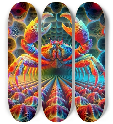 Psychedelic Fractal Crab #5