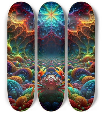 Psychedelic Fractal Crab #1