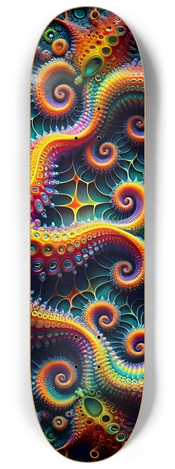 Psychedelic Fractal Octopus #4 #3