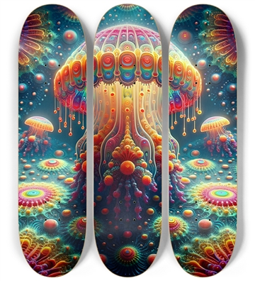 Psychedelic Fractal Jellyfish #5