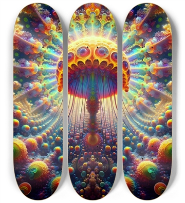 Psychedelic Fractal Jellyfish #1