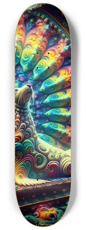 Psychedelic Fractal Sea Lion #1 #2