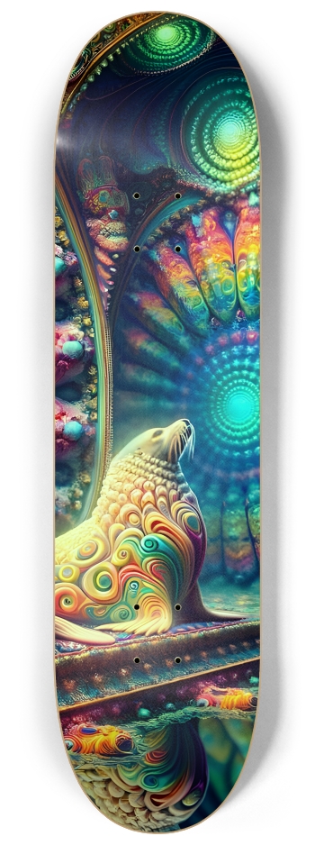 Psychedelic Fractal Sea Lion #1 #3