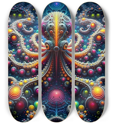 Psychedelic Fractal Octopus #1