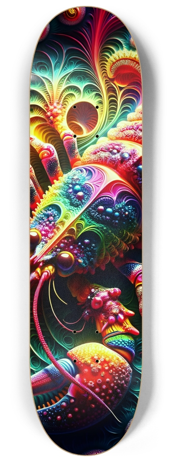 Psychedelic Fractal Lobster #1a #2