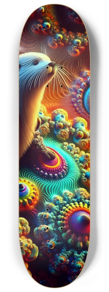 Psychedelic Fractal Otter #2 #3